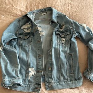 Oversized Top Shop Jean jacket